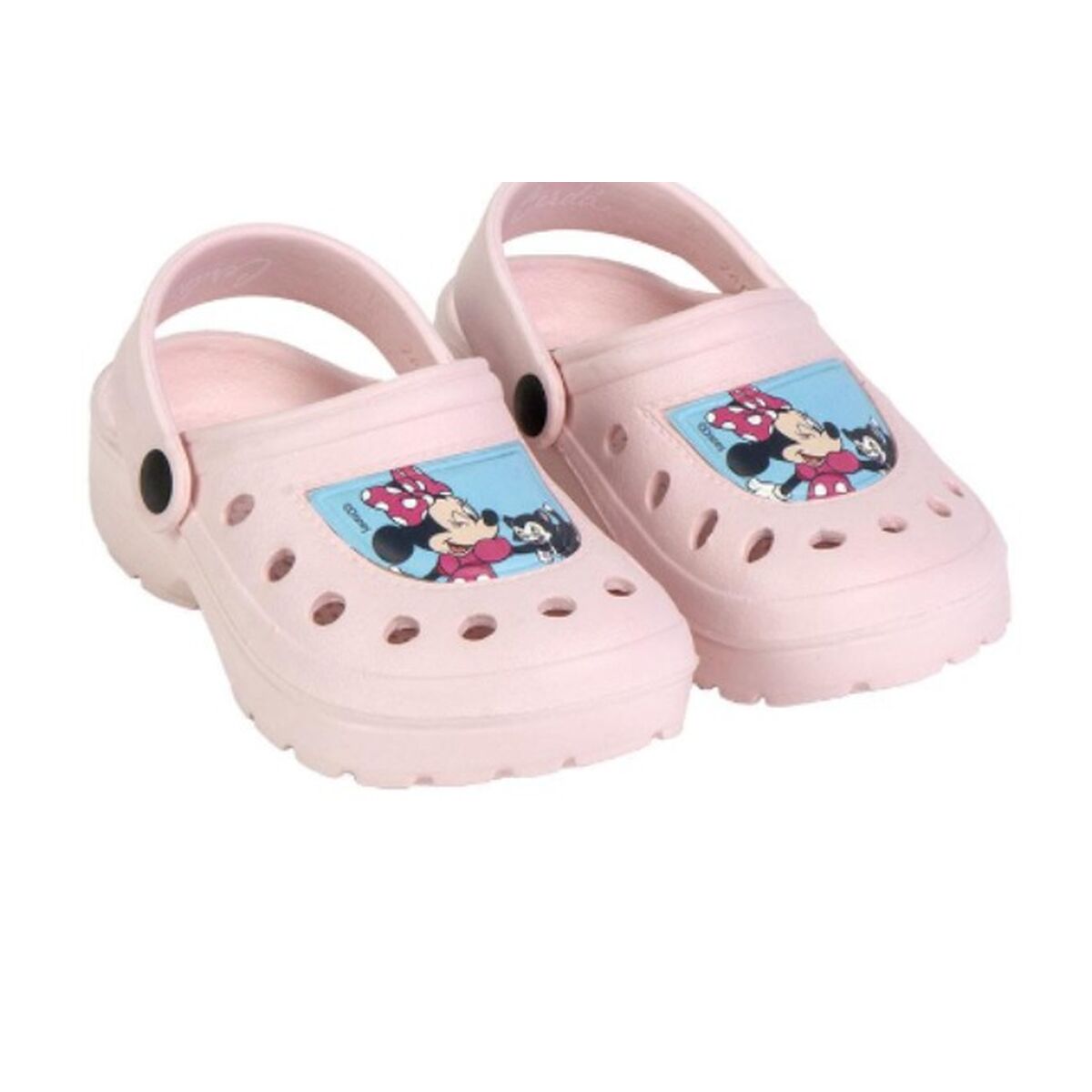 Kroksice za plažu Minnie Mouse Roza